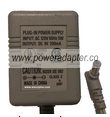 AD-0920M AC ADAPTER 9VDC 200mA USED 2x5x12mm -(+)- 90 DEGR Round - Click Image to Close